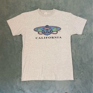 Mens tuf threads California gray t-shirt size L